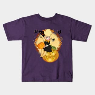 Cute witch Kids T-Shirt